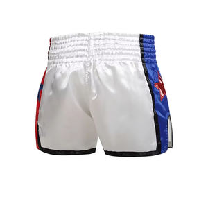 Hot New Short de sport de yoga de haute qualité pour le kickboxing et la couleur unie Mauy Thai avec des poches durables pour les arts martiaux - Product Image 4