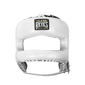 Set de Boxeo Blanco, Protector Nasal, Protector de Cabeza, Correa de Gancho y Bucle, Guantes Transpirables de Secado Rápido, Cuero Vacuno Genuino, Artes Marciales, Personalizable, Alta Calidad - Product Image 3