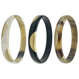 Meilleure qualité Style ethnique corne Kada Tribal inspiré bracelet en corne naturelle pour filles et dames bijoux de mode disponibles à la vente - Product Image 1