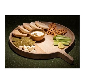 Bandejas personalizadas de madera, platos para servidores de comida para decoración del hogar y la cocina, suministros para restaurantes y hoteles, bandejas para servir - Product Image 1