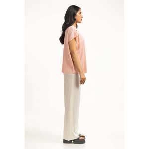 เสื้อถักทรงปกติสำหรับผู้หญิง ดีไซน์เรียบง่ายทันสมัย WM-KTP-SS24-120 - Product Image 5