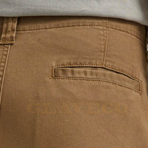 Marque distributeur Pantalons cargo de couleur unie pour hommes Pantalons cargo multi-poches pour hommes à vendre - Product Image 5