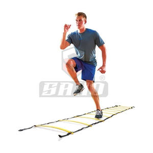Échelle d'agilité d'entraînement de football d'athlètes de football d'échelles réglables de logo de couleur personnalisé d'usine le plus vendu - Product Image 5