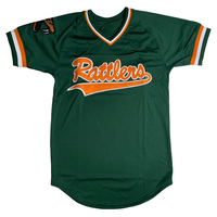 Camiseta de Béisbol Personalizada de la Universidad Agrónoma y Mecánica de Florida, Estilo Rattlers de Florida A&M, HBCU