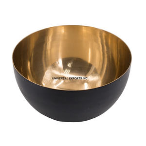 Black And Gold Finished <b>Chocolate</b> Bowl Round Shape Decorative Sweet Bowl Latest Collection <b>Fancy</b> New <b>Chocolate</b> Bowl - Product Image 1