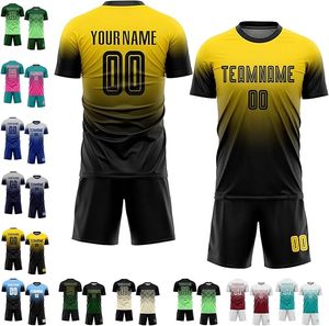 Nouvel uniforme de football personnalisable pour hommes adultes et enfants ensemble de maillots de football pour l'entraînement vêtements de football de qualité - Product Image 4