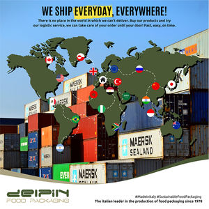 Hecho en Italia Cartón rectangular desechable ecológico Personalizable Mini Cake Board Postre Monoportion Holder - Product Image 5