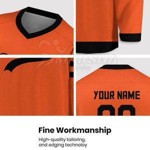 Jersey de Hockey sobre Hielo Personalizado con el Mejor Diseño 2026, Jersey de Hockey sobre Hielo Profesional de Alta Calidad - Product Image 5