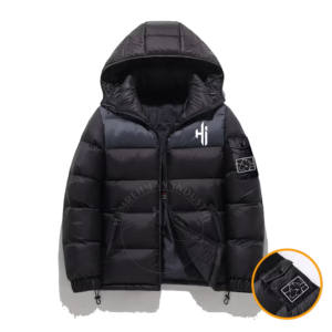 Women Shiny Quilted Best Quality Custom Puffer <b>Jacket</b> <b>Men</b> Shiny Winter Coat Heated Zipper Coat Heated Zipper Closure - Product Image 3