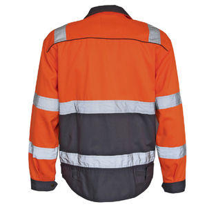 Vêtements de sécurité réfléchissants haute visibilité pour hommes veste de conception personnalisée de bonne qualité à vendre/veste de sécurité fluorescente multi-poches - Product Image 4