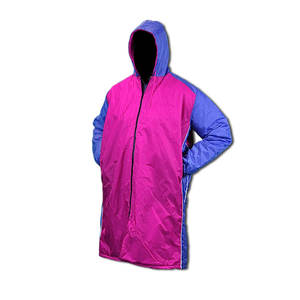 Veste de bain parka en toile de couleur personnalisée de haute qualité Style de rue OEM doublure de haute qualité conçue pour le confort - Product Image 3