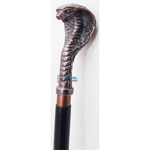 High Quality Brass <b>Wood</b> Art Deco Designer Head Handle Black Folding Walking Stick 95cm Hiking Camping Father's Mother's Day Gift - Product Image 2