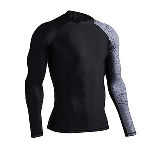 Protège-éruptions de surf pour hommes, manches longues personnalisées, d'excellente qualité, en spandex/polyester. - Product Image 5