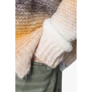 Cardigan en tricot dégradé - Multicolore 60% Laine 40% Viscose Coupe Standard - Product Image 3