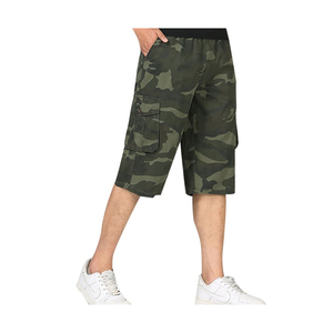 Pantalones cortos personalizados para hombre, ropa de calle de verano, pantalones cortos de trabajo sueltos de lona a la moda, producto para hombre a la venta - Product Image 6