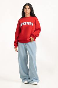 Sudadera de Algodón de Gran Tamaño para Mujer, Estilo Holgado, con Logotipo Personalizado Bordado, Tejido de Felpa para Invierno 2024-25 - Product Image 5