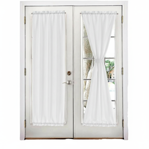 Elegant Velvet Pastoral Style Hospital Home Drapery Panels 100% Blackout Built-In Installation <b>Rope</b> Format All-Season - Product Image 3