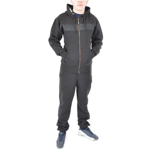 Chándal Deportivo Personalizado de Algodón y Poliéster con Color Sólido para Hombre, Mangas Completas, 2026, Precio al por Mayor OEM, Chándal Deportivo Premium para Hombre - Product Image 4