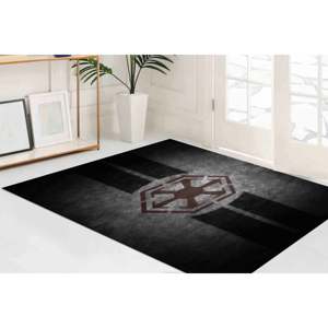 Tapis Star Wars, Tapis gris, Tapis sur le thème du film, Tapis moderne, Tapis de salon, Tapis fin non tissé - Product Image 4