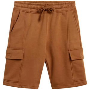 Ropa deportiva de punto con cordón en la cintura con logotipo personalizado, bolsillos elegantes, pantalones cortos para correr de ajuste cómodo para hombres - Product Image 1