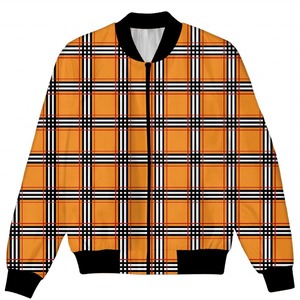 Custom Plaid New Design Pattern Varsity <b>Jackets</b> Baseball <b>Jackets</b> Unisex Bomber <b>Jacket</b> - Product Image 1