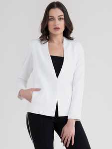 Ensemble de costume pantalon formel pour femmes |   Blazer triple boutonnage, pantalon droit ample Fox |   Vêtements de travail élégants pour le bureau et les affaires - Product Image 4