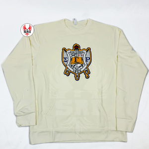 Sudadera de Cuello Redondo para Mujer con Bordado de la Hermandad Sigma Gamma Rho |   Sudadera con cuello redondo estilo personalizado para mujer con bordado de la hermandad SGRho - Product Image 2