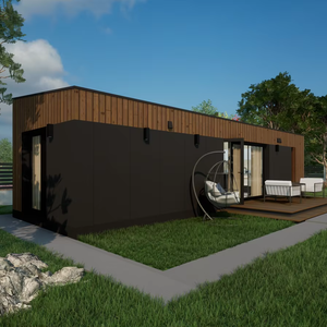 Cómoda casa completamente lista prefabricada ensamblada por módulos diseño moderno SIRB XL - Product Image 1