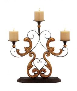 Candelabro de diseño de cristal para decoración del hogar, soporte de vela brillante para interior y exterior, votivo - Product Image 4