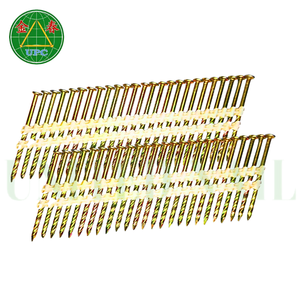 Clavos para enmarcar tiras de 2-3/8 "con vástago en espiral/liso para clavadora neumática de tiras Precios competitivos de la fábrica de Vietnam - Product Image 1