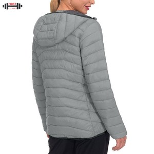 Veste matelassée en toile respirante pour homme, impression personnalisée, haute qualité, vente en gros, écologique, unisexe - Product Image 6
