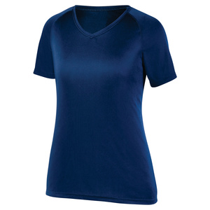 เสื้อยืดผู้หญิงโพลีเอสเตอร์ถักแบบ100% กำหนดเอง - Product Image 5