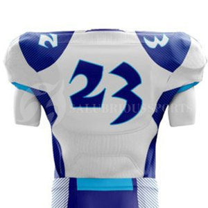 Cómodo poliéster atractivo diseño impreso más conjuntos cortos con diseño personalizado uniformes de fútbol americano para hombres - Product Image 5