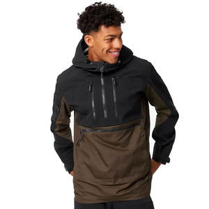 Venta al por mayor 2025 de diseño personalizado de los hombres Anorak chaqueta transpirable Softshell para el invierno tamaño XL bajo precio en línea - Product Image 4