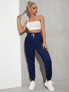 Oversized Track Trousers <b>for</b> <b>Women</b> Jogging Pants Soft Comfortable Fabric <b>Women</b> <b>Sweatpants</b> <b>for</b> Sale - Product Image 2