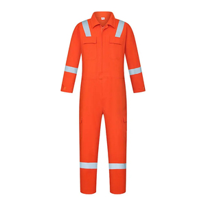 Uniformes de trabajo de construcción transpirables de algodón de seguridad para hombres, ropa de trabajo impermeable - Product Image 3