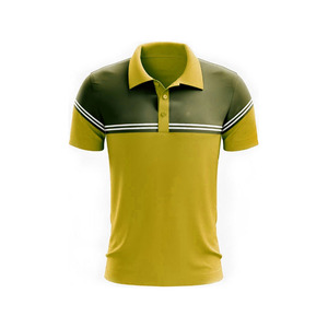 Polo de hombre con paneles superiores de alta calidad, venta al por mayor de nuevos polos de hombre de talla grande europeos y americanos - Product Image 5