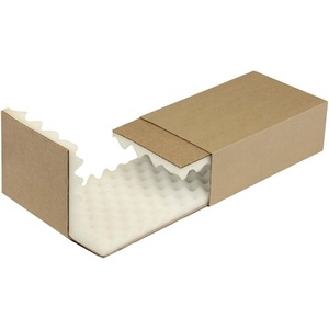 TRANSPAK Egg-<b>Crate</b> Foam Packaging 250x150x80mm Dimensions 25mm Brown Foam Height Cushioning Materials-<b>Pack</b> Size 100 - Product Image 1