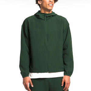 Sudadera con cremallera para hombre con bolsillo de canguro y dobladillo acanalado Material polar suave Ideal para uso promocional Gimnasio y ropa al aire libre - Product Image 1