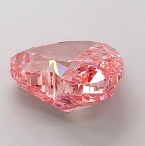 Diamante Sintético Cultivado en Laboratorio, Corte Corazón, Rosa Intenso, 5.05 CT, Certificado IGI Aniva, para Joyería - Product Image 5