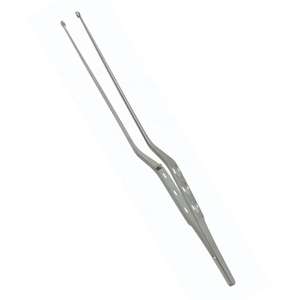 Instrumentos de microcirugía Manual de calidad alemana, 22cm, 24cm, pinzas de agarre de tumores Yasargil, pinzas de tejido en forma de bayoneta - Product Image 4