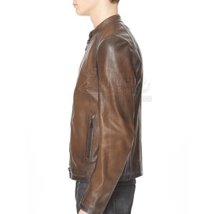 <b>Cheap</b> Price Leather <b>Jacket</b> Super Quality Leather <b>Jacket</b> <b>Winter</b> Customized Color Leather <b>Jacket</b> For Men - Product Image 4