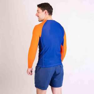 Rash Guard personnalisé vêtements de sport d'entraînement respirants chemises de fitness pour adultes nouveauté Rash Guard manches raglan - Product Image 2
