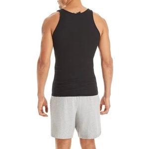 Camiseta sin Mangas para Hombre, Nuevo Estilo, Moda Urbana, Chaleco con Logotipo Personalizado para Hombre, a Rayas - Product Image 6