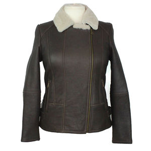 Veste en cuir pour homme légère d'hiver en gros, fermeture éclair, vintage, fourrure épaisse, manteaux pour homme, veste en cuir d'extérieur pour unisexe - Product Image 1