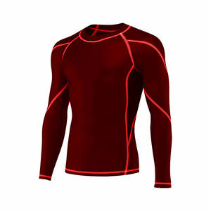 เสื้อป้องกันผื่นพิมพ์ลายแบบระเหิดสำหรับยิม MMA & BJJ ออกแบบโลโก้ได้ตามต้องการ - Product Image 3