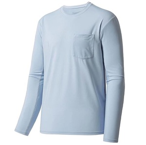 เสื้อเจอร์ซีย์ป้องกันแสงแดดสำหรับผู้ชายเสื้อแขนยาวแบบเต็มตัวแห้งเร็วระบายอากาศได้ดีสำหรับปีนเขาตกปลา - Product Image 3