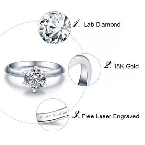 Diamants de laboratoire certifiés IGI Transparence ultra blanche Forme ronde Diamant cultivé en laboratoire de 1.0 carats Diamants en vrac - Product Image 3