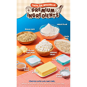 Galletas Crujientes de Avena Integral Dulces 120g - Product Image 2