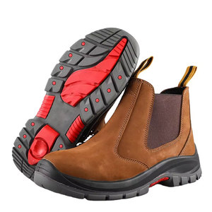 Men High Quality Steel Toe <b>Work</b> <b>Boots</b> Heavy Duty Waterproof Slip Resistant Outdoor Industrial Ankle Support Footwear - Product Image 1